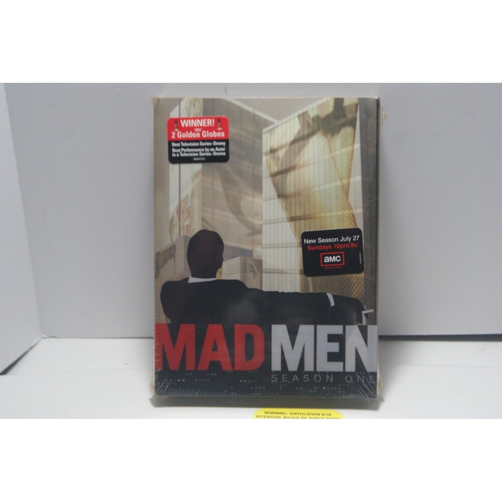 Mad Men - Season 1 (DVD, 2008, 4-Disc Set, Canadian) factory sealed 13 Episodes